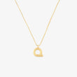 Initial Pendant Necklace