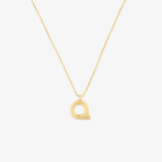 Initial Pendant Necklace