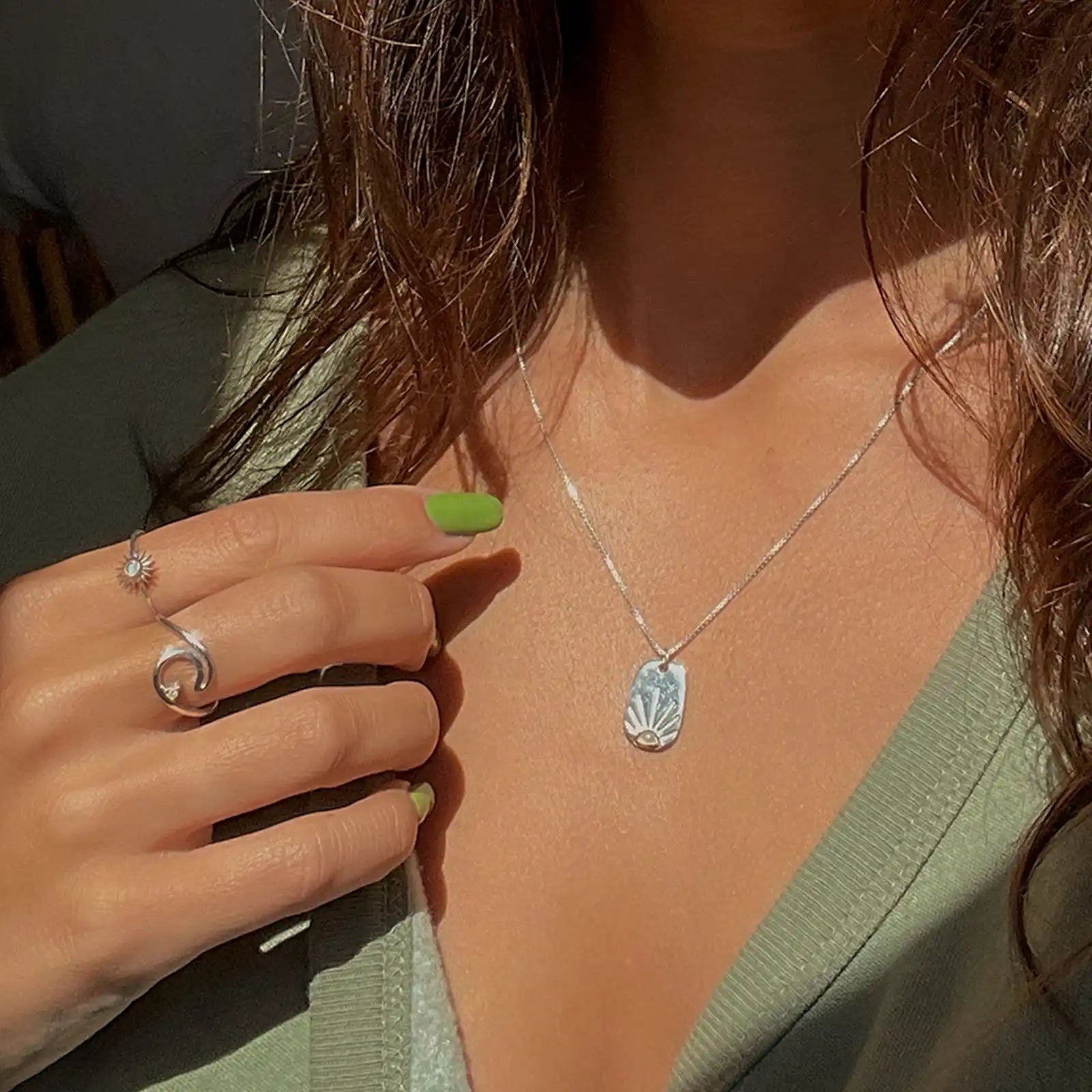 Diamond Wave Ring