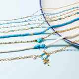 Turquoise Stone Choker