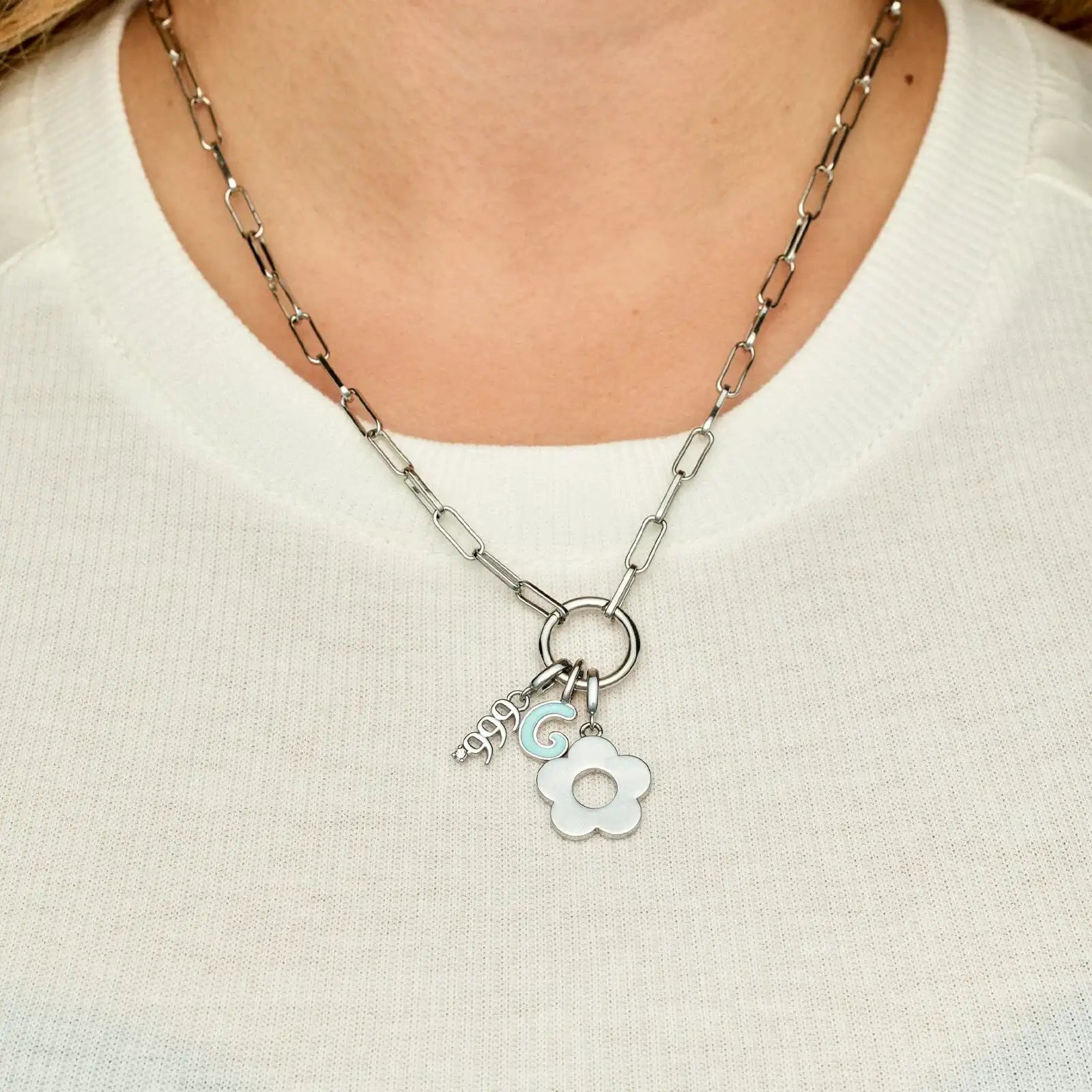 Harper Enamel Alphabet Charm