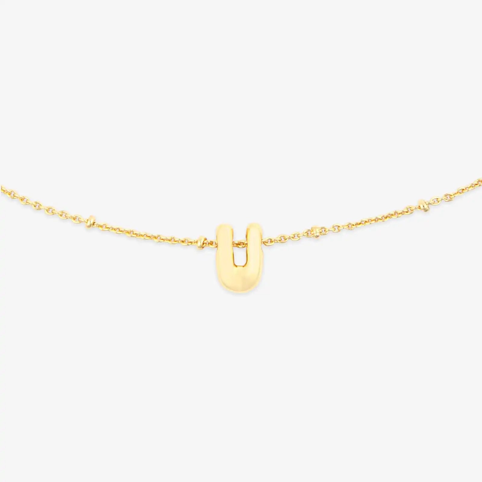 Alphabet Satellite Chain Choker