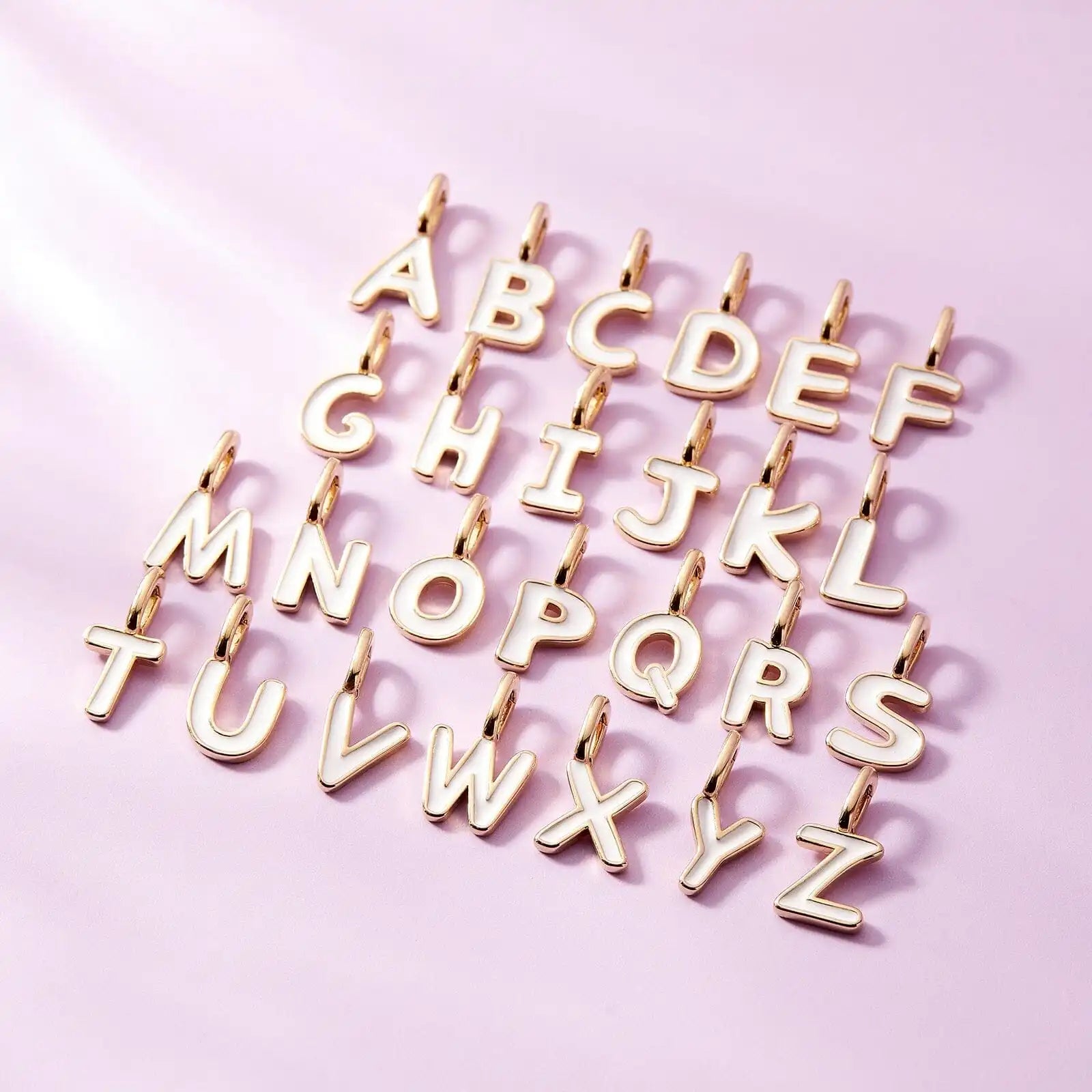 Harper Enamel Alphabet Charm