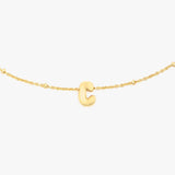 Alphabet Satellite Chain Choker