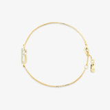 Pavé Initial Chain Bracelet