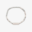 Engravable Rectangle Bead Stretch Bracelet