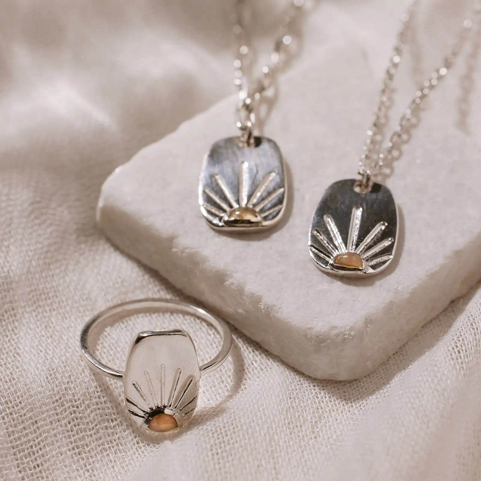 Sunshine Tag Ring