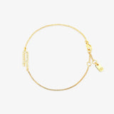 Pavé Initial Chain Bracelet