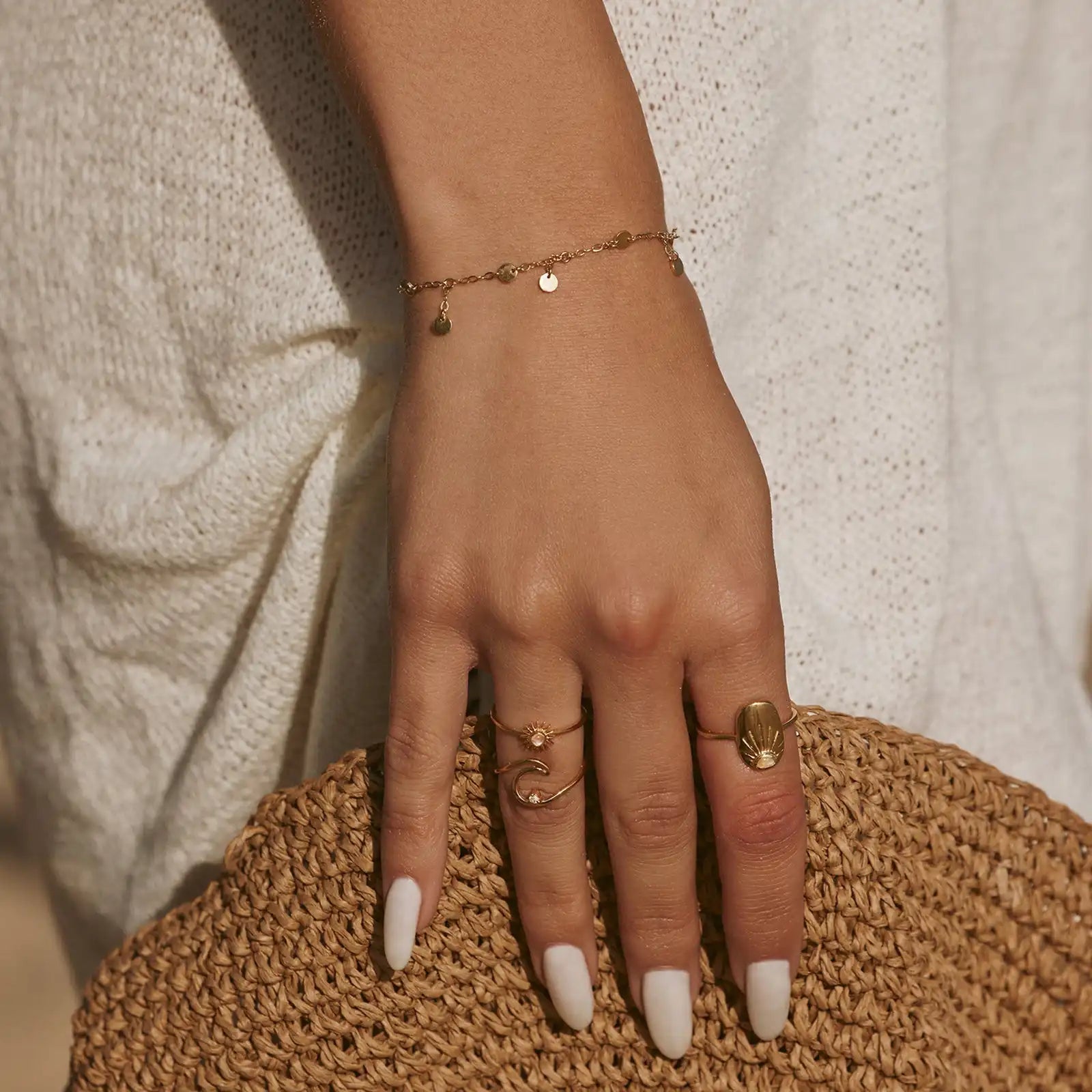 Sunshine Tag Ring