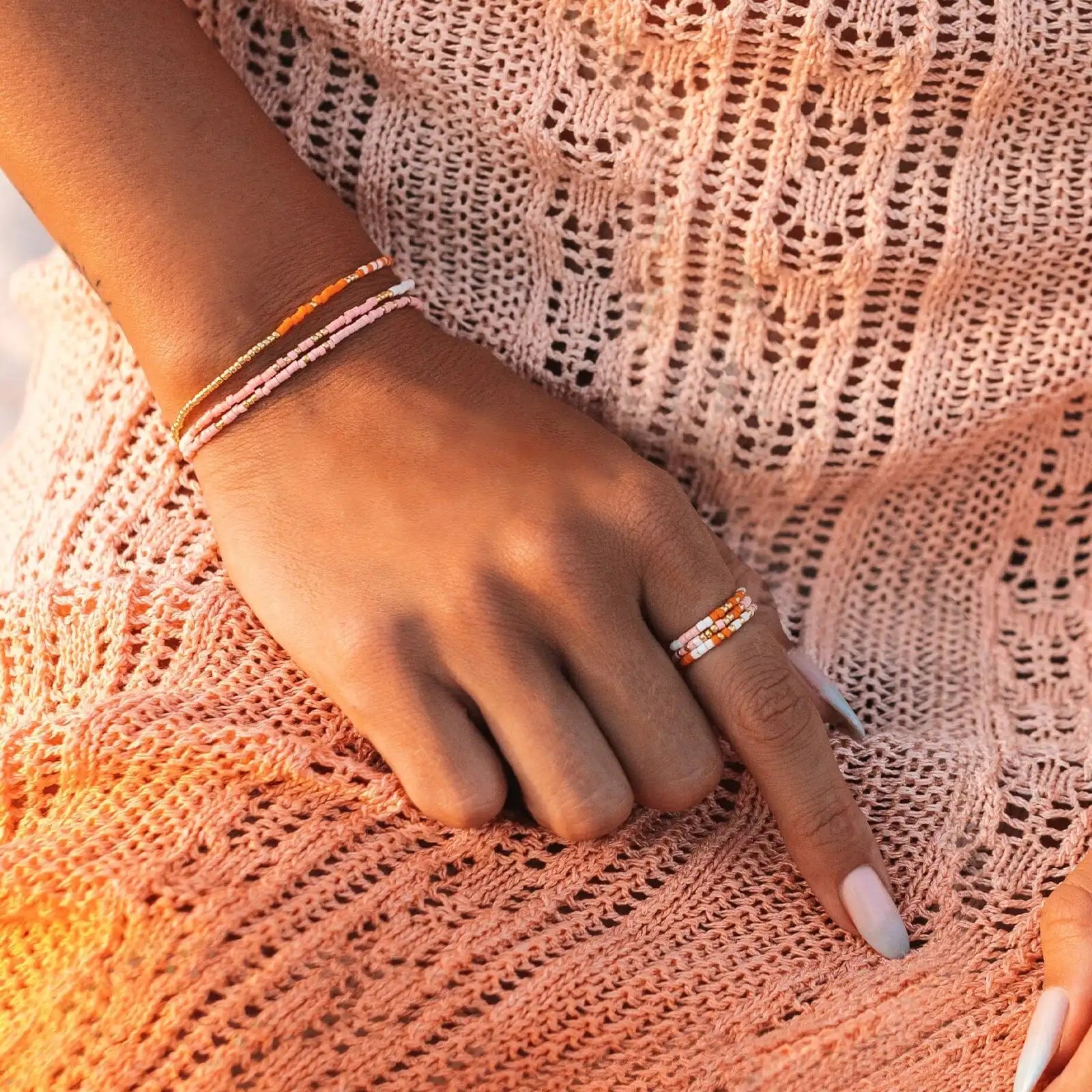 Warm Breeze Stretch Bracelet Set of 3