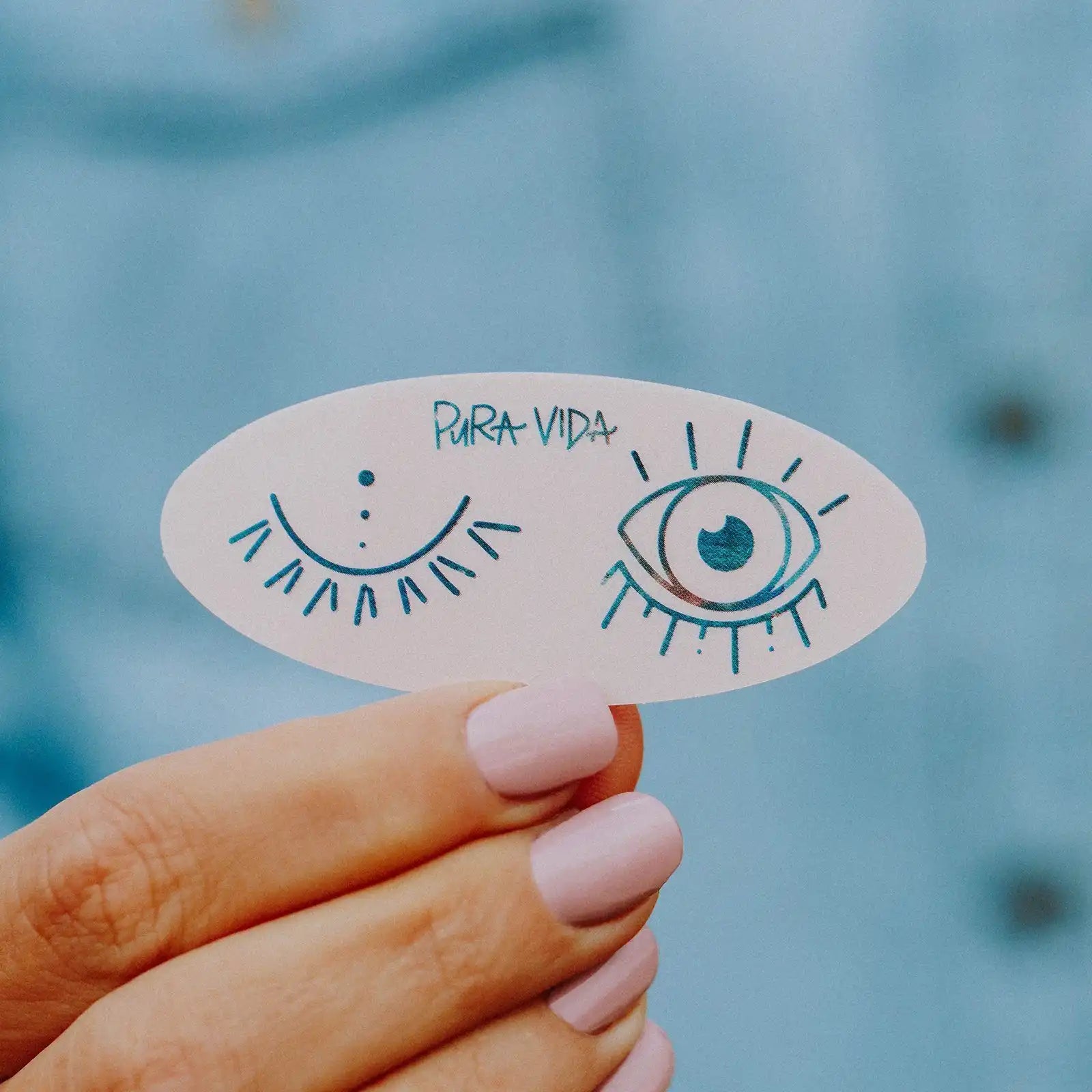 Wink Sticker