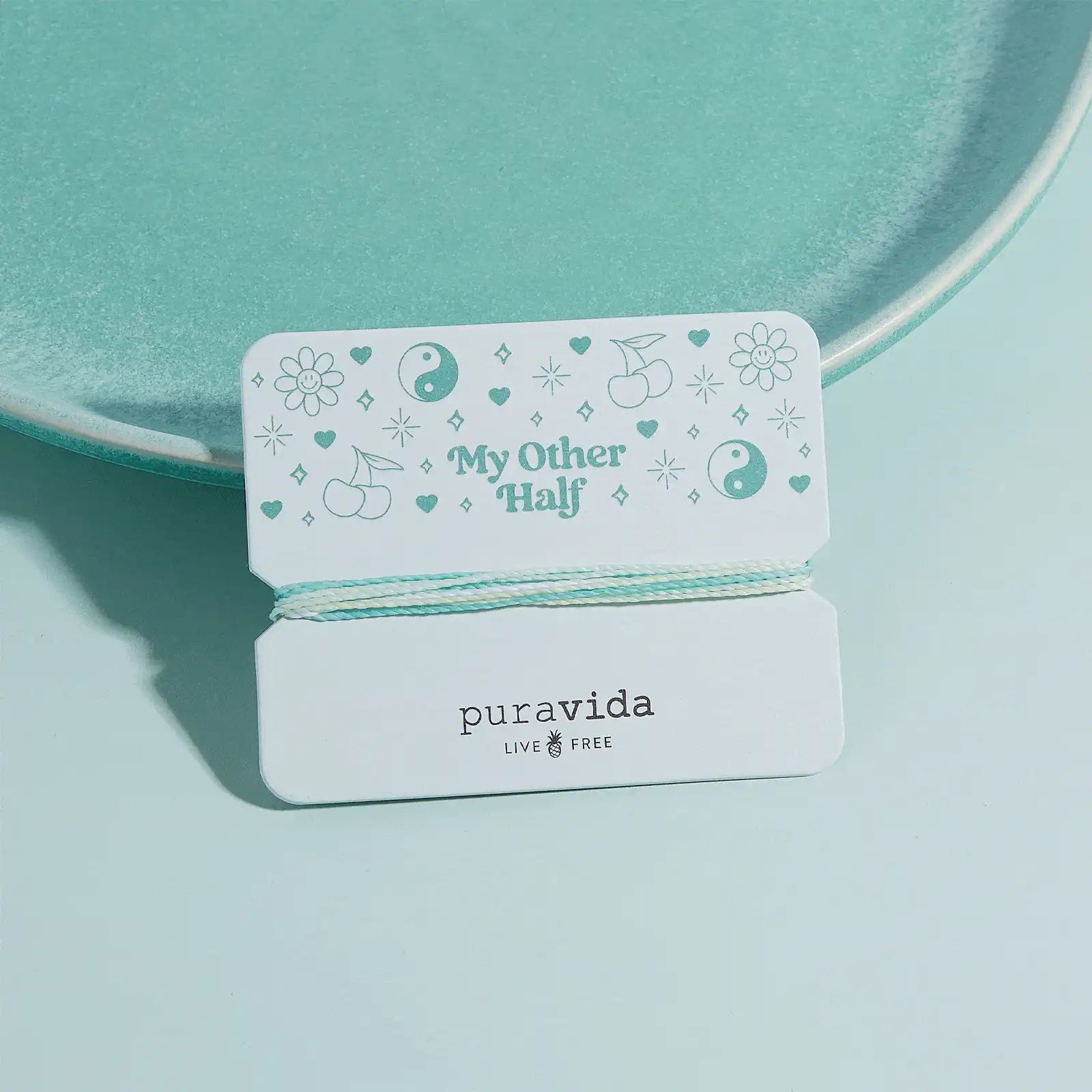My Other Half Bracelet Card