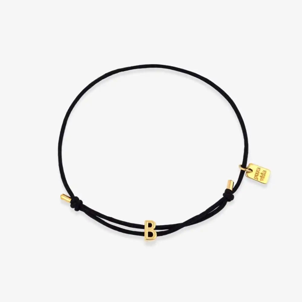 Initial Charm Bracelet