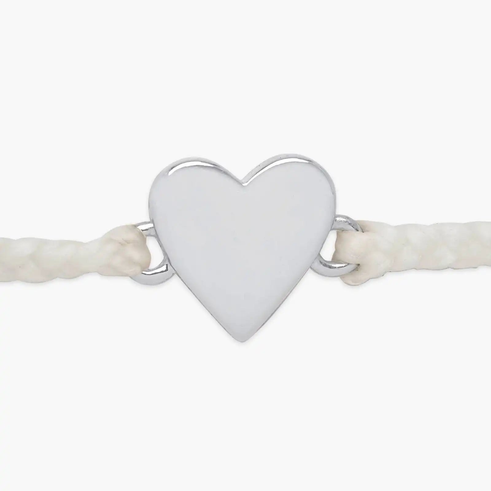 Engravable Heart Charm Bracelet