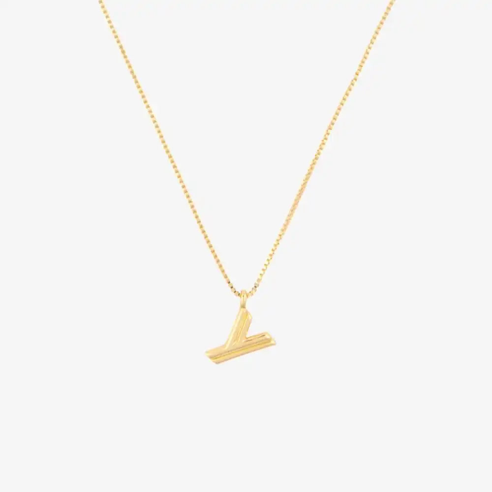 Initial Pendant Necklace