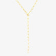 Paperclip Chain Lariat Necklace