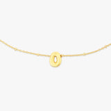 Alphabet Satellite Chain Choker