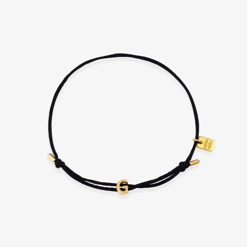 Initial Charm Bracelet