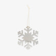 Engravable Snowflake Ornament