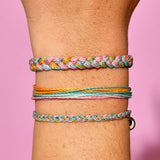 Canary Multi Mini Braided Bracelet