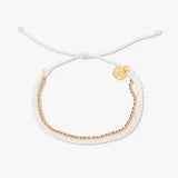 Petite Braid And Bead Bracelet