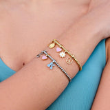 Harper Round Bead Stretch Bracelet