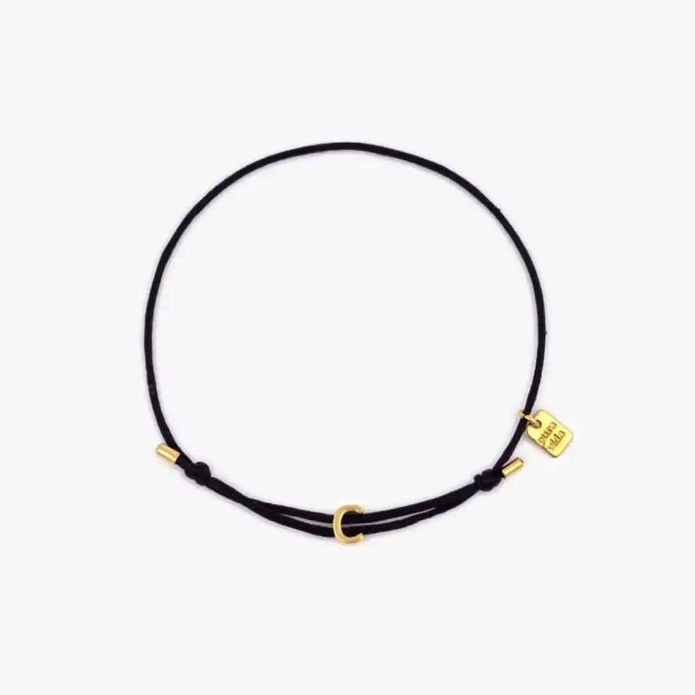 Initial Charm Bracelet
