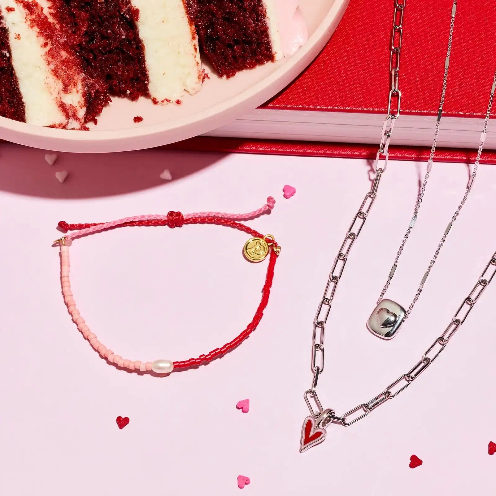 Harper Abstract Heart Charm