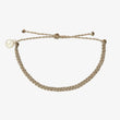 Light Grey Mini Braided Bracelet